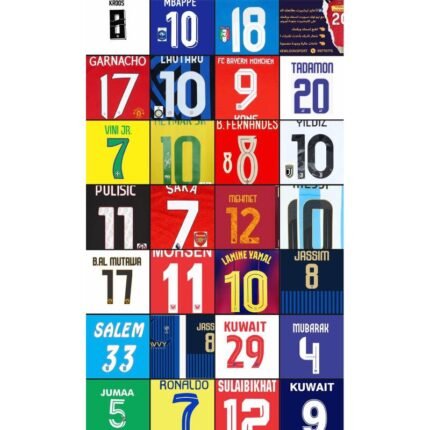 Printing numbers and names